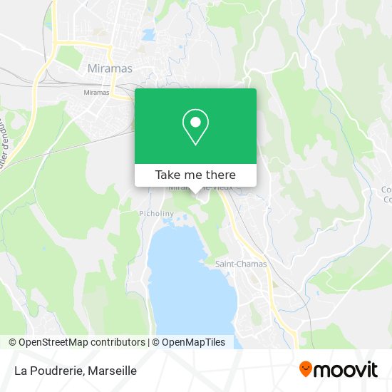 La Poudrerie map