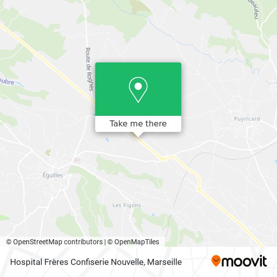Hospital Frères Confiserie Nouvelle map