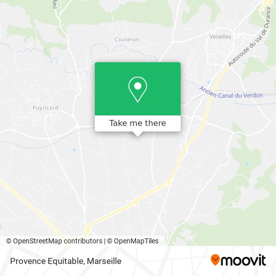 Provence Equitable map