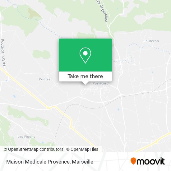 Maison Medicale Provence map