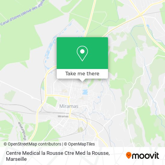 Centre Medical la Rousse Ctre Med la Rousse map