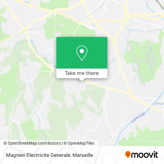 Mapa Magnien Electricite Generale