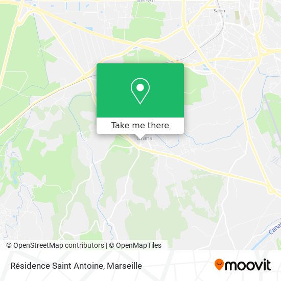 Résidence Saint Antoine map