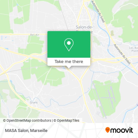 MASA Salon map