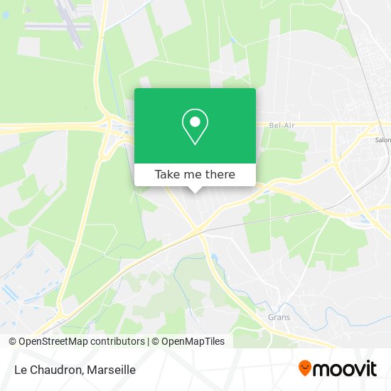 Le Chaudron map