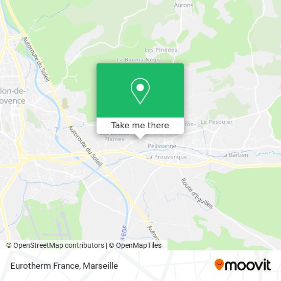 Eurotherm France map