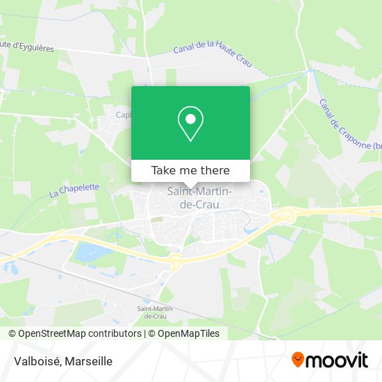 Valboisé map