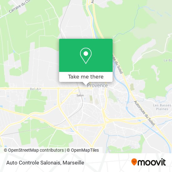 Auto Controle Salonais map