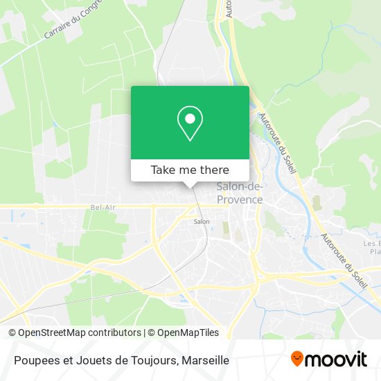 Poupees et Jouets de Toujours map