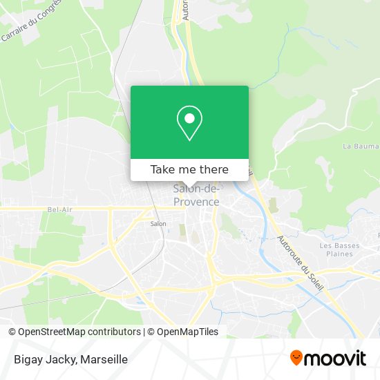 Bigay Jacky map