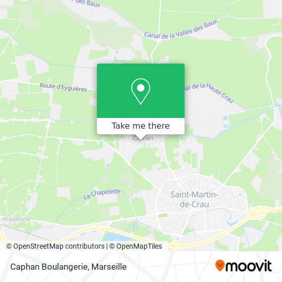 Caphan Boulangerie map