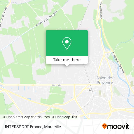 INTERSPORT France map