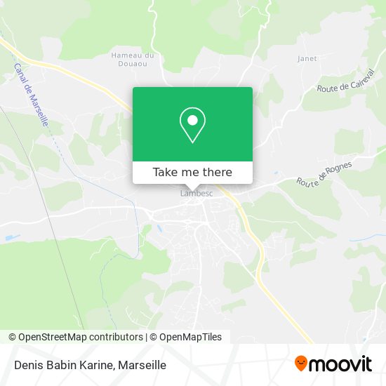 Denis Babin Karine map