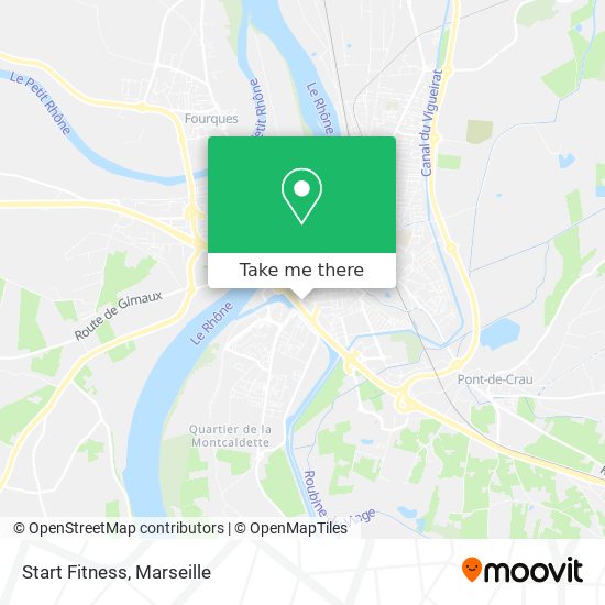 Start Fitness map