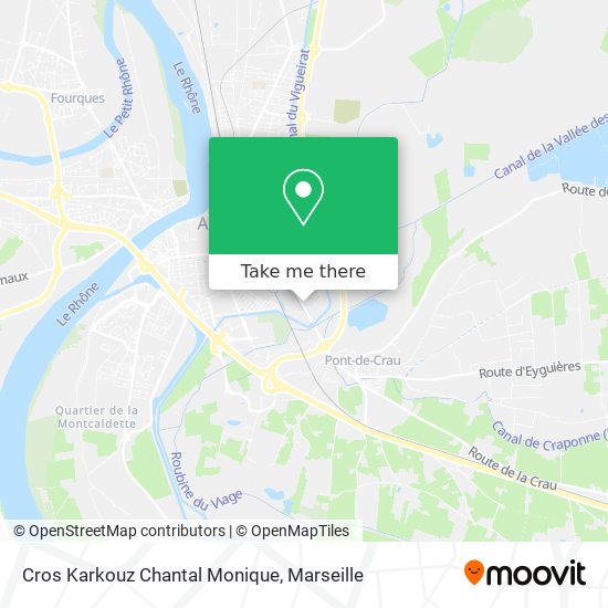 Cros Karkouz Chantal Monique map