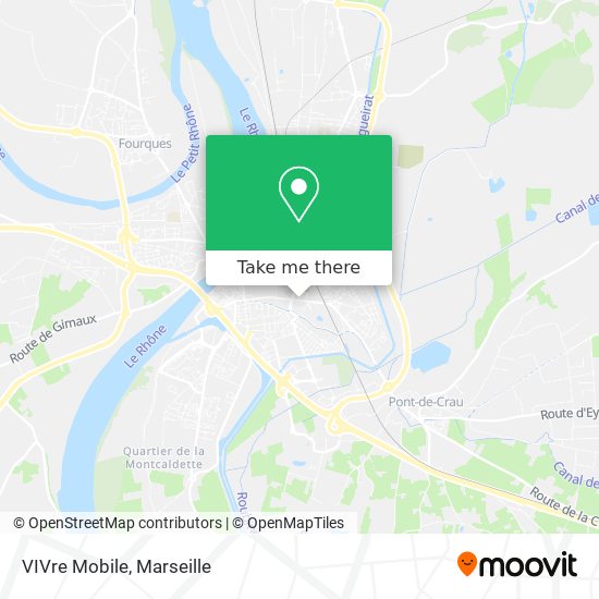 VIVre Mobile map