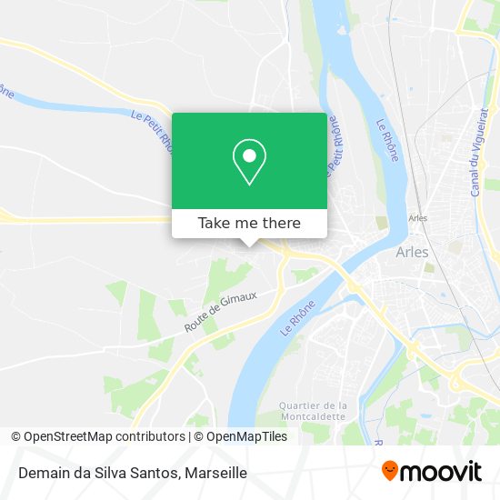 Mapa Demain da Silva Santos