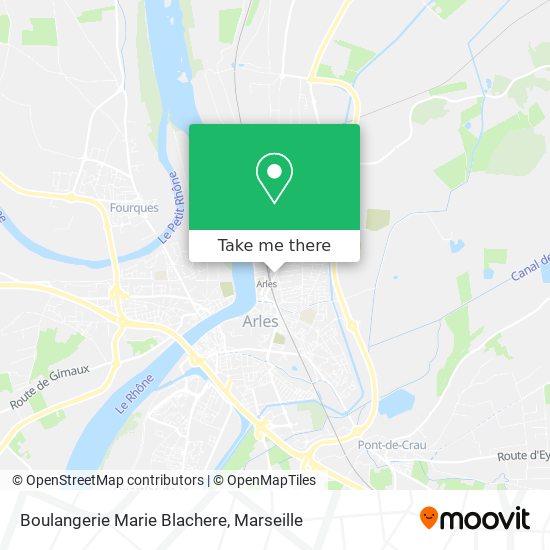 Boulangerie Marie Blachere map