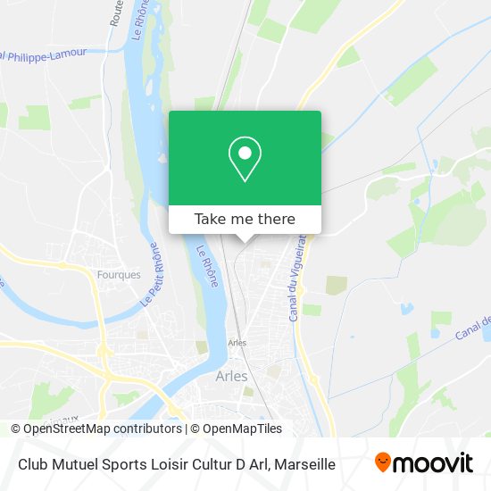 Club Mutuel Sports Loisir Cultur D Arl map