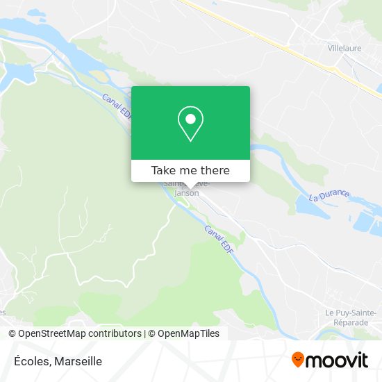 Écoles map