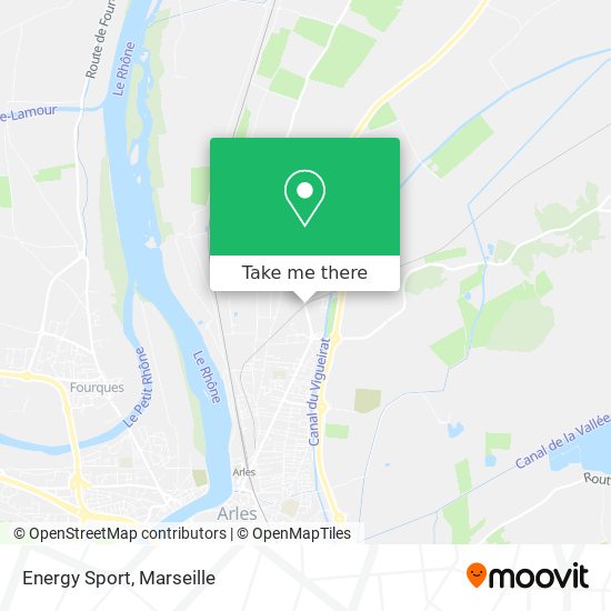 Mapa Energy Sport