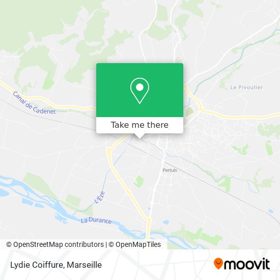 Lydie Coiffure map