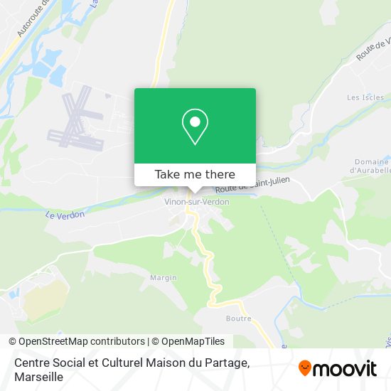 Centre Social et Culturel Maison du Partage map