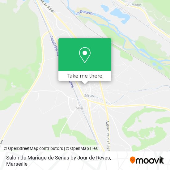 Salon du Mariage de Sénas by Jour de Rêves map