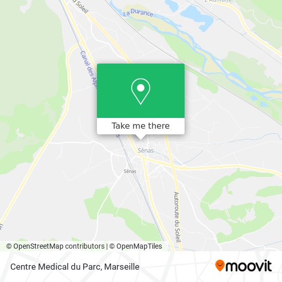 Centre Medical du Parc map