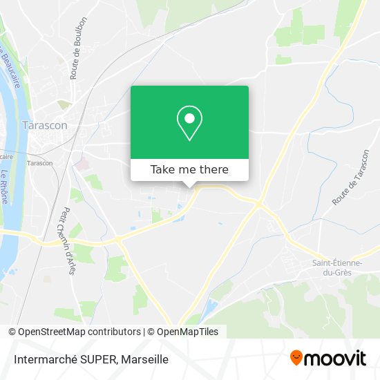 Intermarché SUPER map