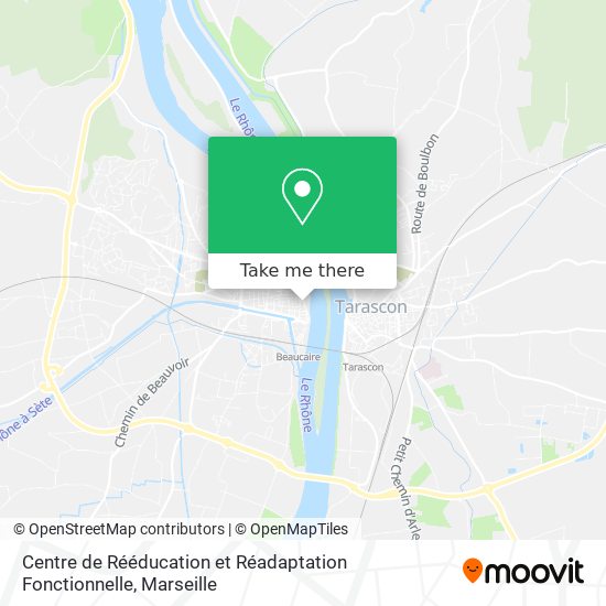 Centre de Rééducation et Réadaptation Fonctionnelle map