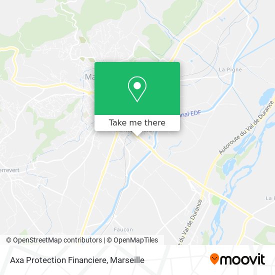 Axa Protection Financiere map