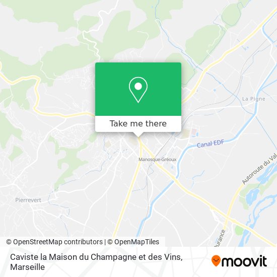 Caviste la Maison du Champagne et des Vins map