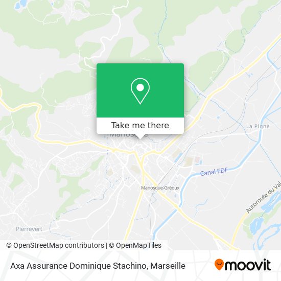 Axa Assurance Dominique Stachino map