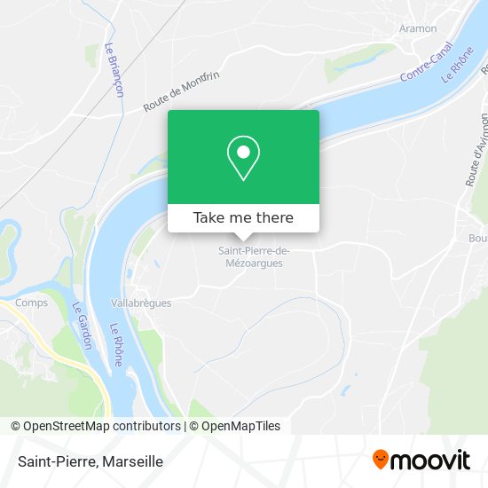 Saint-Pierre map