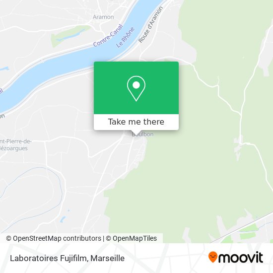 Laboratoires Fujifilm map
