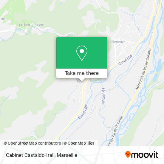 Cabinet Castaldo-Irali map