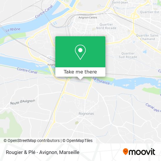 Rougier & Plé - Avignon map