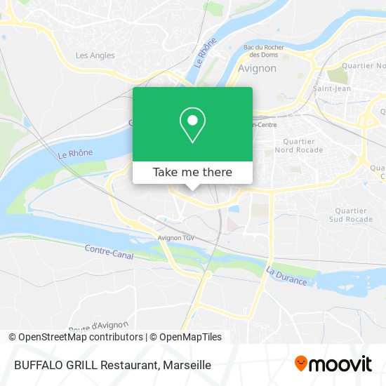 BUFFALO GRILL Restaurant map