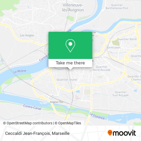 Ceccaldi Jean-François map