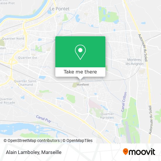 Alain Lamboley map