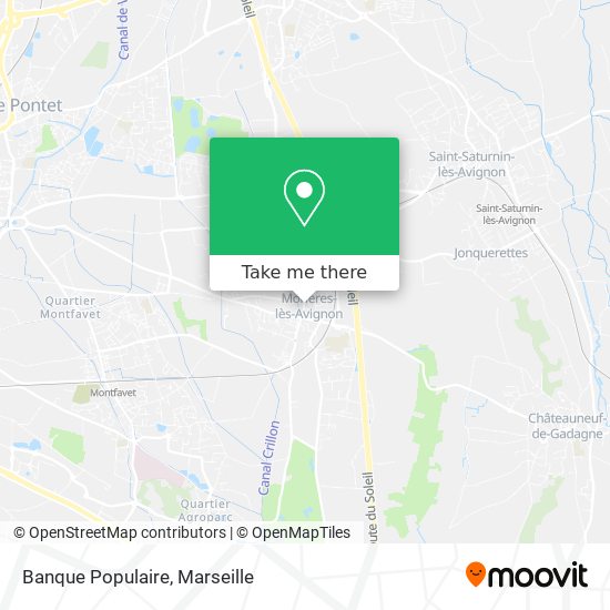 Banque Populaire map
