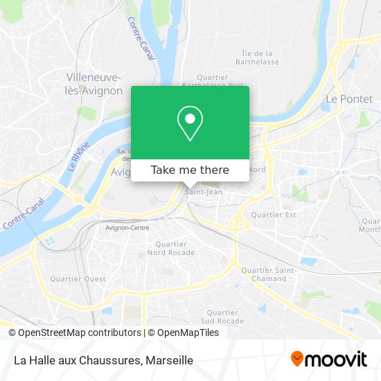 La Halle aux Chaussures map