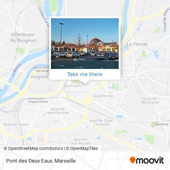 Pont des Deux Eaux map