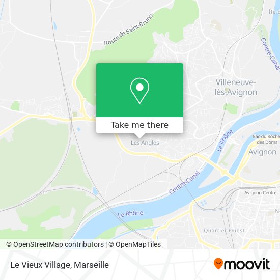 Le Vieux Village map