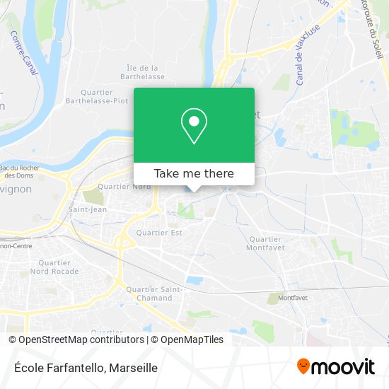 École Farfantello map