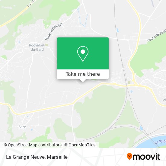 La Grange Neuve map