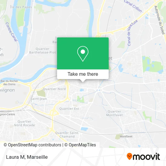 Laura M map
