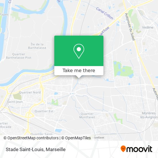 Stade Saint-Louis map