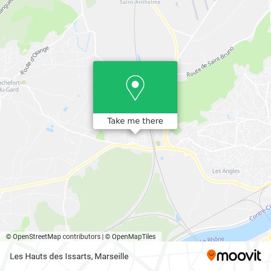 Les Hauts des Issarts map